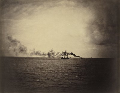 Barco a vapor de Gustave Le Gray